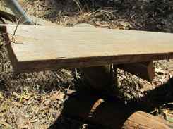 Barrier sawn off - 26 Aug 12